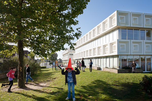 Hardenberg, Brede School de Matrix, architectenbureau Marlies Rohmer