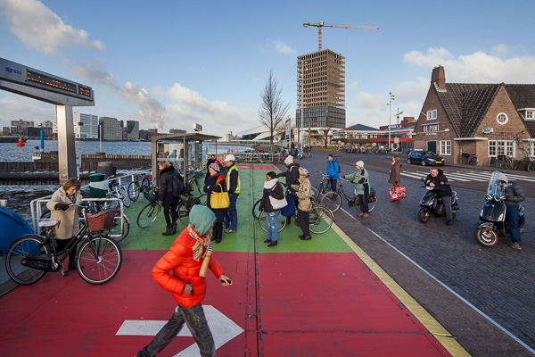 Amsterdam Noord, Veerboot over het IJ bij Buiksloterweg, Blauwe Kamer