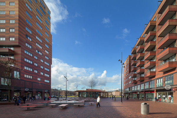 Amsterdam Noord, het Nieuwe Waterlandplein, Blauwe Kamer