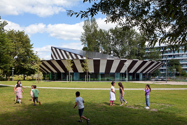 Veenendaal, klimaat neutraal buurthuis Panorama, Marlies Rohmer architecten