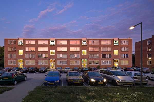 Rotterdam, Pendrecht,  Raamvertellingen, van Schagen architecten, CBK