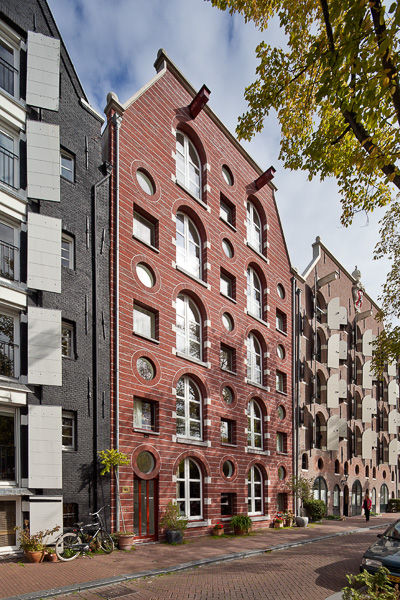 Amsterdam, Appartementen Brouwersgracht, Soeters van Eldonk architecten